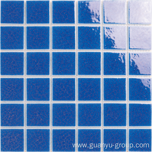 Color Mixed Porcelain Mosaic Tile